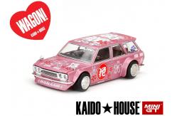 Mini GT 1/64 Datsun 510 Pro Wagon Street Kaido House Hanami V1 image
