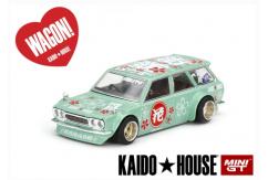 Mini GT 1/64 Datsun 510 Pro Wagon Street Kaido House Hanami V2 image