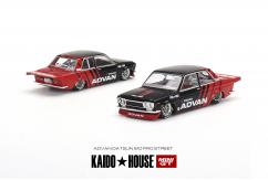 Mini GT 1/64 Datsun 510 Pro Street ADVAN Kaido House image
