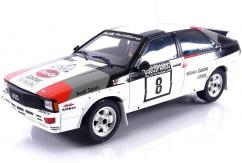 IXO Models 1/18 Audi Quattro #8 1000 Lakes Rally 1982 - Mouton/Pons image