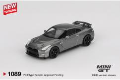 Mini GT 1/64 Nissan GT-R R35 NISMO CRS Version - Dark Metal Grey image