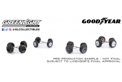 Greenlight 1/64 Wheel & Tyre Set - Goodyear image