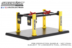 Greenlight 1/64 Four Post Lift - Pennzoil image