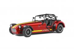 Solido 1/18 Caterham Seven 275 Academy Met. Red & Yellow 2014 image