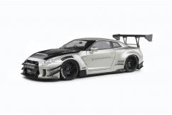 Solido 1/18 Nissan GT-R R35 with LB Works Body Kit 2.0 2020 Pearl Grey image