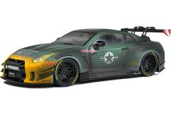 Solido 1/18 Nissan GT-R R35 LB Body Kit 2.0 Army Fighter 2022 image
