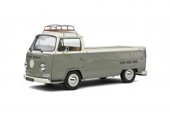 Solido 1/18 Volkswagen T2 Pick-up Grey/White 1968 image