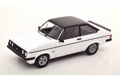 Model Car Group 1/18 Ford Escort Mk.2 RS2000 1977 RHD White/Black image