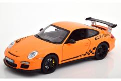 Norev 1/18 Porsche 911 GT3 RS 2009 - Orange image
