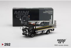Mini GT 1/64 Isuzu N-Series Transport Truck LBWK Black image