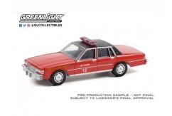 Greenlight 1/64 1990 Chevrolet Caprice - Chicago Fire image