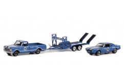 Greenlight 1/64 1968 Chevrolet C-10 & 1967 Chevrolet Trans Am Camaro  image