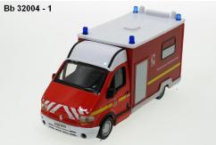 Bburago 1/50 Renault Master Fire Service Vehicle image