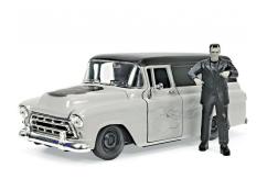 Jada 1/24 1957 Chevrolet Suburban with Frankenstein image