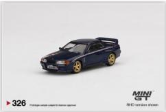 Mini GT 1/64 Nissan Skyline GT-R R32 Nismo S-Tune Dark Blue  image