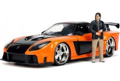 Jada 1/24 F&F Han's 1995 Mazda RX-7 Widebody w/ Han image