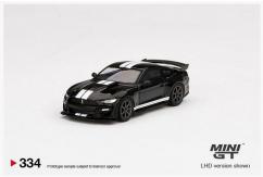 Mini GT 1/64 Ford Mustang Shelby GT500 Shadow Black image