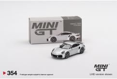 Mini GT 1/64 Porsche 911 Turbo GT Silver Metallic image