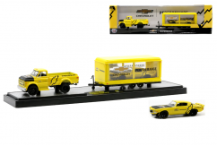 M2 Machines 1/64 1970 Chevrolet C60 Truck & 1970 Chevrolet Camaro Z/28 RS image