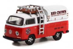 Greenlight 1/64 1969 Volkswagen Type 2 Double Cab Pickup with Roof Rack image