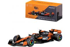 Bburago 1/43 McLaren MCL38 F1 2024 #81 Oscar Piastri with Driver image