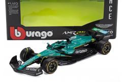 Bburago 1/43 Aston Martin AMR25 F1 2025 #14 Fernando Alonso image