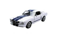 Shelby Collectables 1/18 2013 Shelby GT 500 Blue/White image
