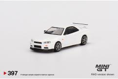 Mini GT 1/64 Nissan Skyline GT-R (R34) V-Spec N1 White image
