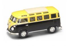 Road Signature 1/43 1962 Volkswagen Microbus - Yellow/Black image