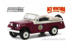Greenlight 1/64 1967 Jeep Jeepster Convertible - Ace Ventura image