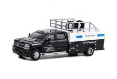 Greenlight 1/64 Chevrolet Silverado 3500 Dually Tire Service Truck 2018 image