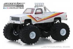 Greenlight 1/64 1981 Chevrolet K20 Monster Truck - Southern Sunshine image