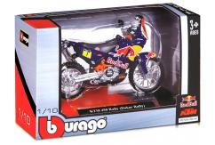 Bburago 1/18 KTM 450 Red Bull Rally Bike (Dakar Rally) image