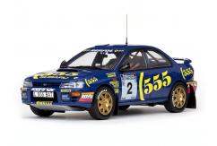  SunStar 1/18 Subaru Impreza 555 #2 Winner Rally of NZ 1994 image