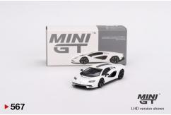 Mini GT 1/64 Lamborghini Countach LPI 800-4 Bianco Siderale image