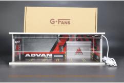 G-Fans 1/64 Advan Yokohama Showroom with LED Lights image