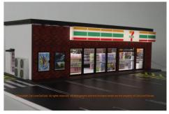 G-Fans 1/64 7-Eleven Supermart with LED Lights image