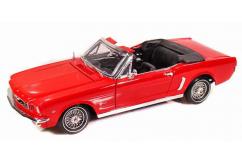 Motormax  1/18 1964 Ford Mustang Convertible Orange image