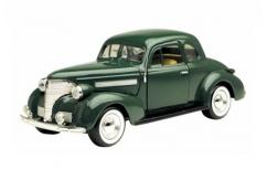 Motormax 1/24 1939 Chevrolet Coupe - Green image