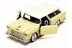 Motormax 1/24 Chevrolet Nomad 1955 - Yellow image