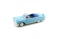 Motormax 1/24 Chevrolet Impala Convertible 1958 - Light Blue image