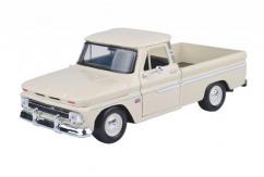 Motormax 1/24 1966 Chevy C-10 Fleetside Pickup - Cashmere image