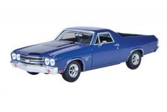 Motormax 1/24 1970 Chevy El Camino SS 396 - Blue image