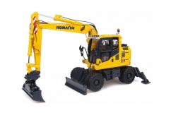 Universal Hobbies 1/50 Komatsu PW148-10 Wheeled Excavator image