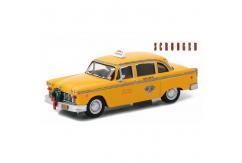 Greenlight 1/43 1978 Checker Cab Yellow - Scrooged image