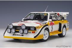 AUTOart 1/18 Audi Quattro #5 S1 Rally San Remo Winner 1985 image