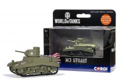 Corgi World of Tanks - M3 Stuart US Army image