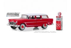 Greenlight 1/64 1955 Chevrolet Two-Ten Townsman with Pump image