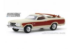 Greenlight 1/64 1973 Ford Ranchero Squire with Surf Board image