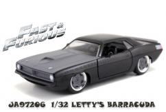 Jada 1/32 Barracuda Letty - Fast and Furious image